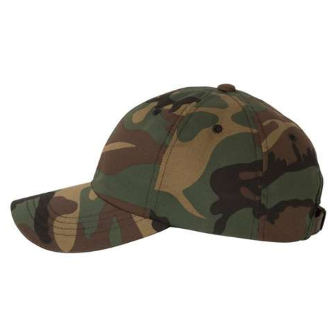 Yupoong 6245CM Classic Dad Hat - Green Camo