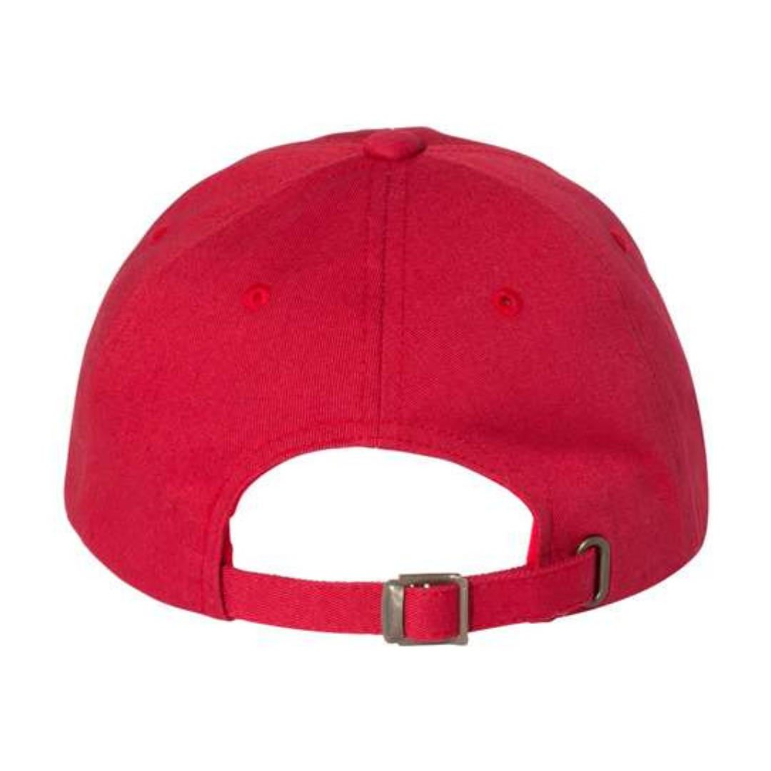 Yupoong 6245CM Classic Dad Hat - Cranberry