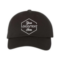 Yupoong 6245CM Classic Dad Hat - Black