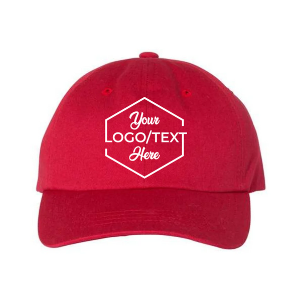Yupoong 6245CM Classic Dad Hat - Cranberry