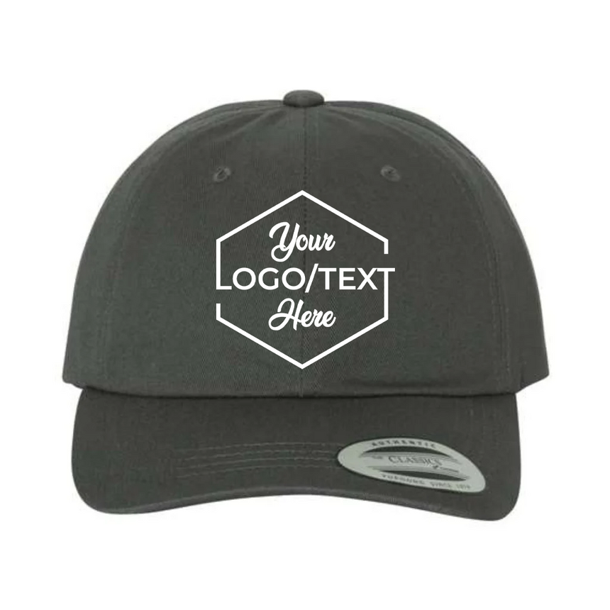 Yupoong 6245CM Classic Dad Hat - Dark Gray