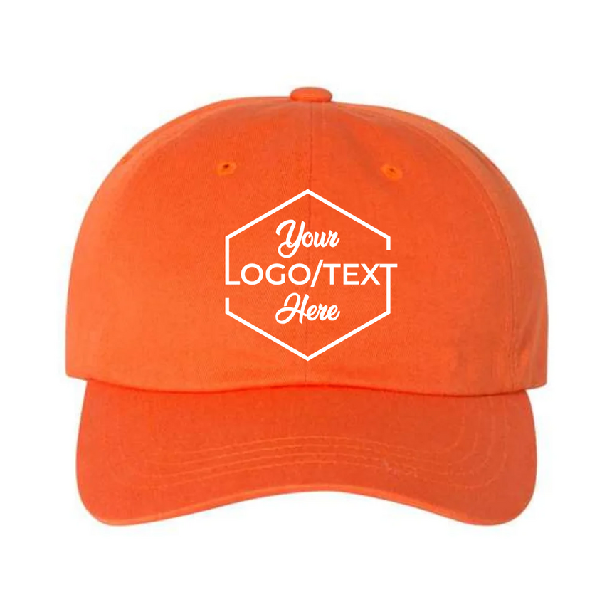 Yupoong 6245CM Classic Dad Hat - Orange