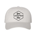 Yupoong 6245CM Classic Dad Hat - White