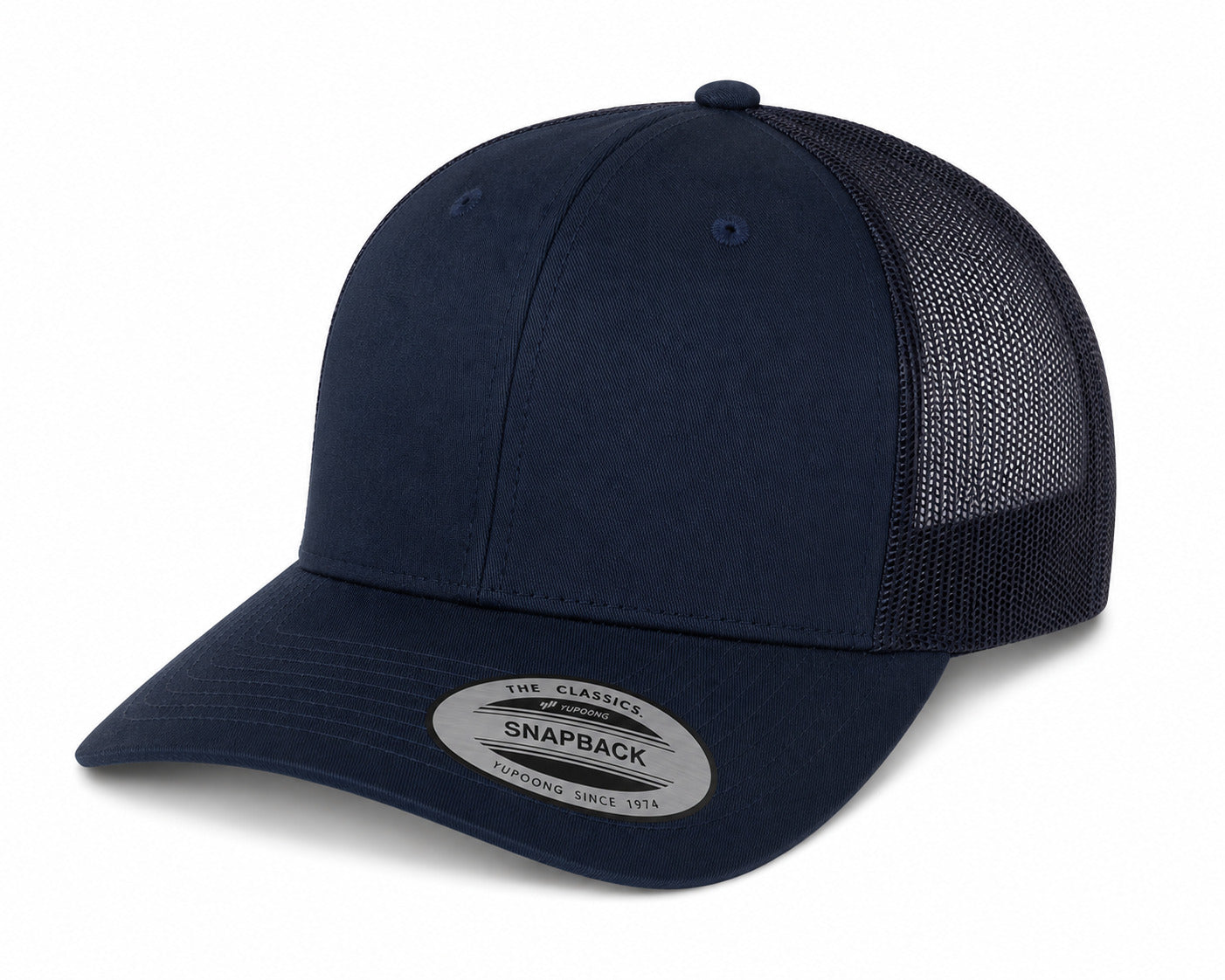 Retro Trucker Cap - 6606 - Navy