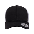 6606 Trucker Snapback - Black/White