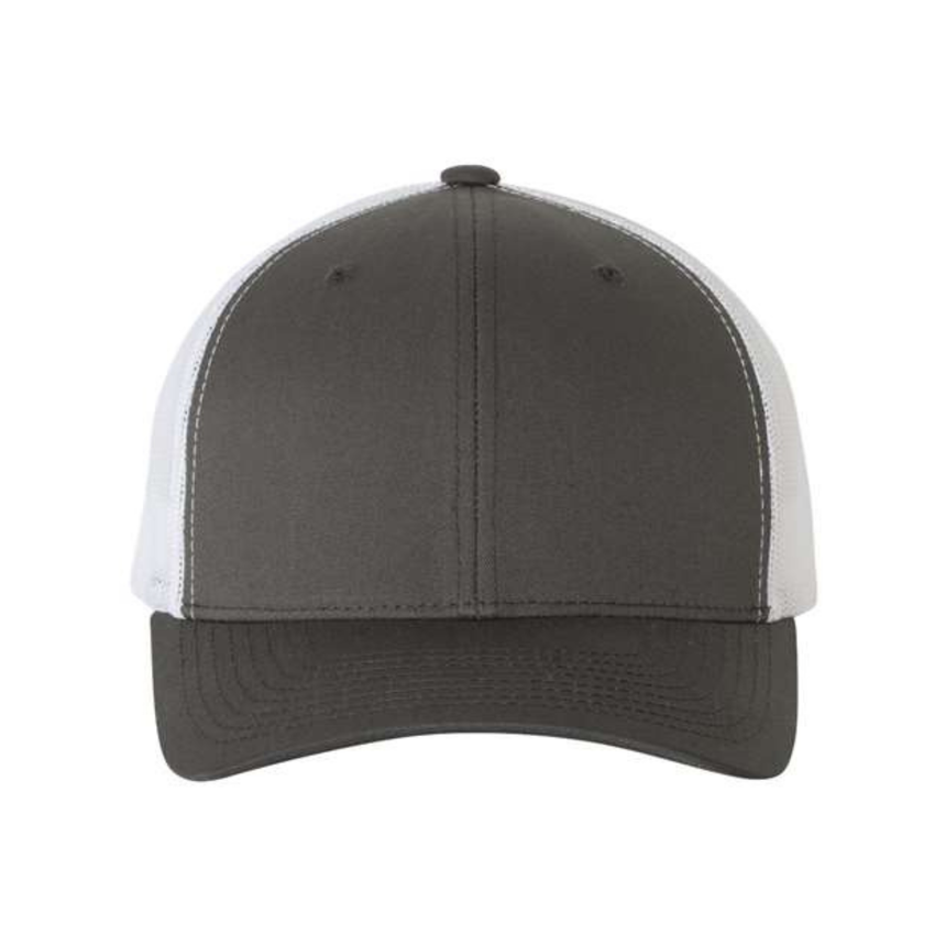 6606 Trucker Snapback - Charcoal/White