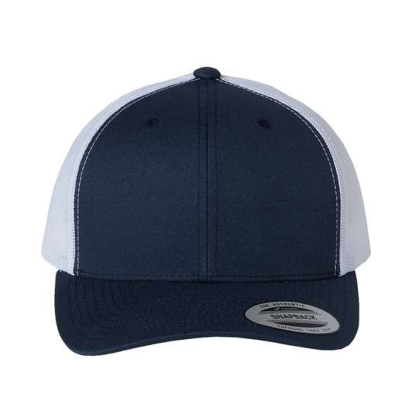 6606 Trucker Snapback - Navy/White