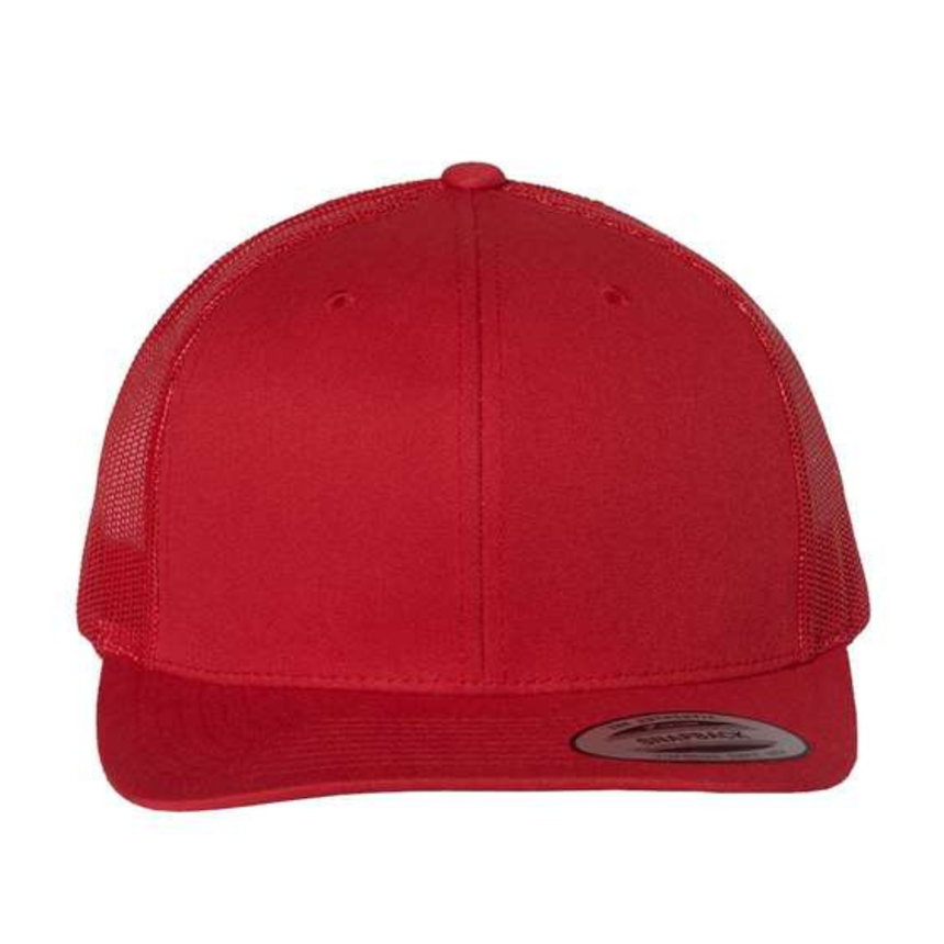 6606 Trucker Snapback - Red