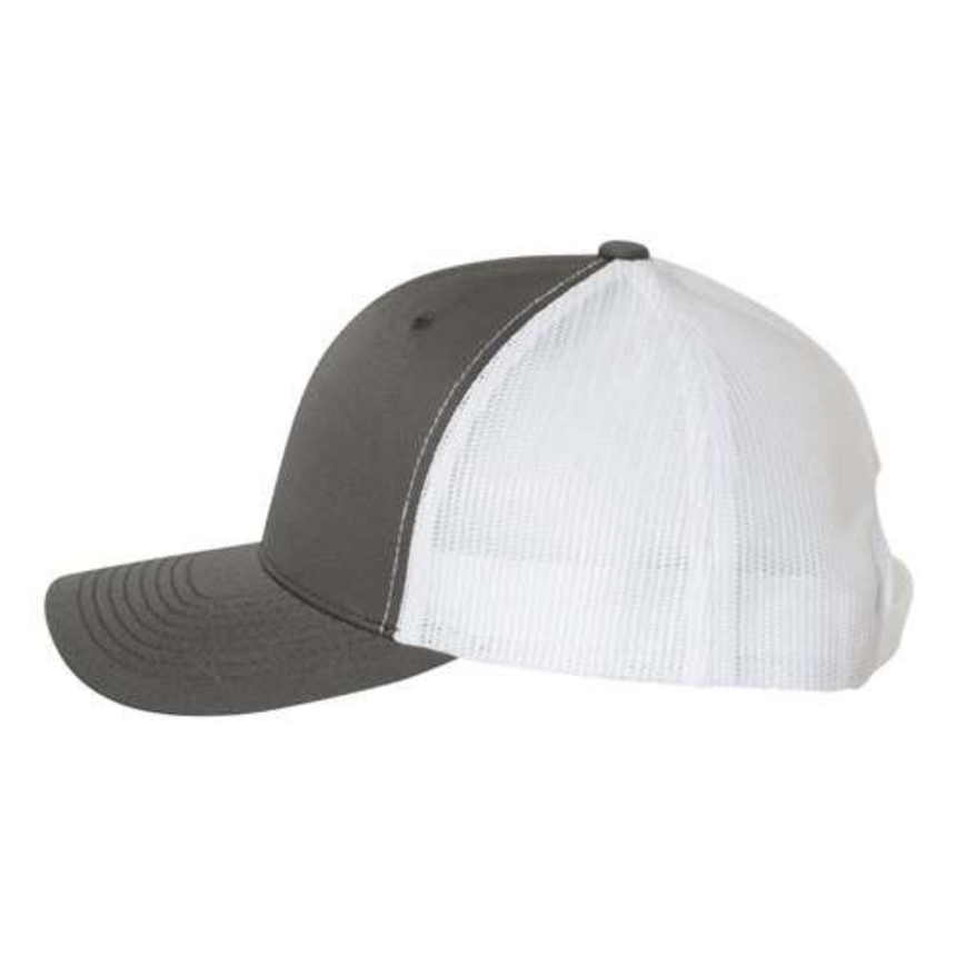 6606 Trucker Snapback - Charcoal/White