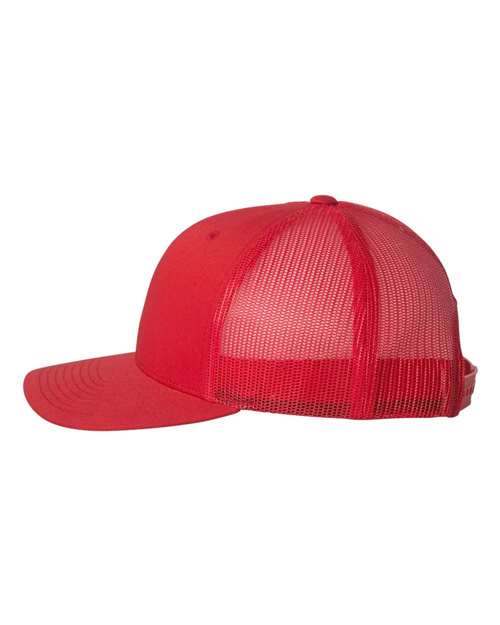 Retro Trucker Cap - 6606 - Red