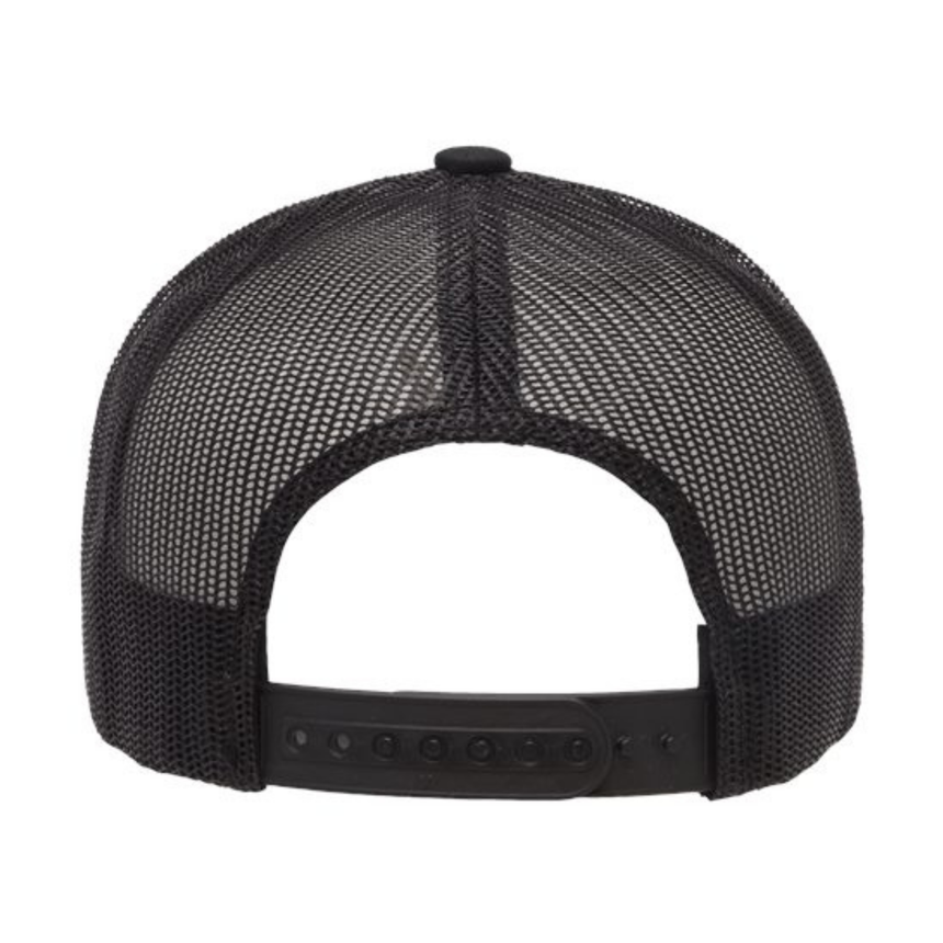 6606 Trucker Snapback - Black