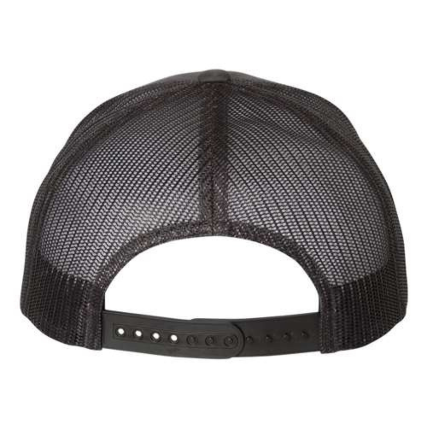 6606 Trucker Snapback - Charcoal/Black