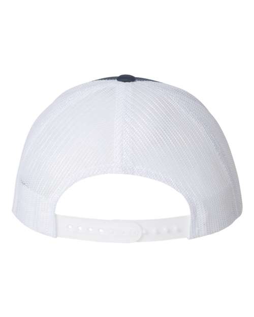 Retro Trucker Cap - 6606 - Navy/White