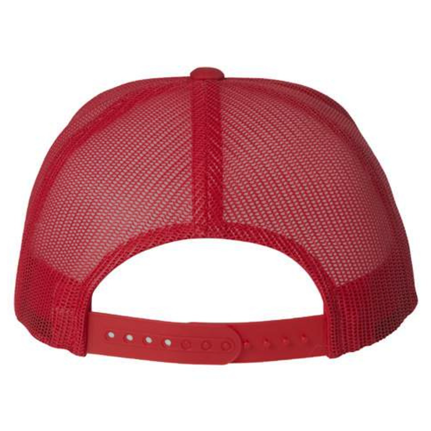 6606 Trucker Snapback - Red