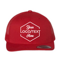 6606 Trucker Snapback - Red