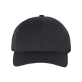 Premium Curved Bill Snapback Cap - 6789M - Black