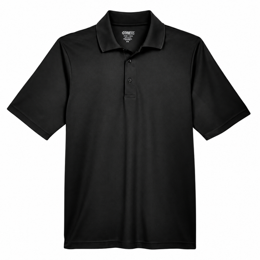 Core 365 88181 Origin Performance Piqué Polo - Black