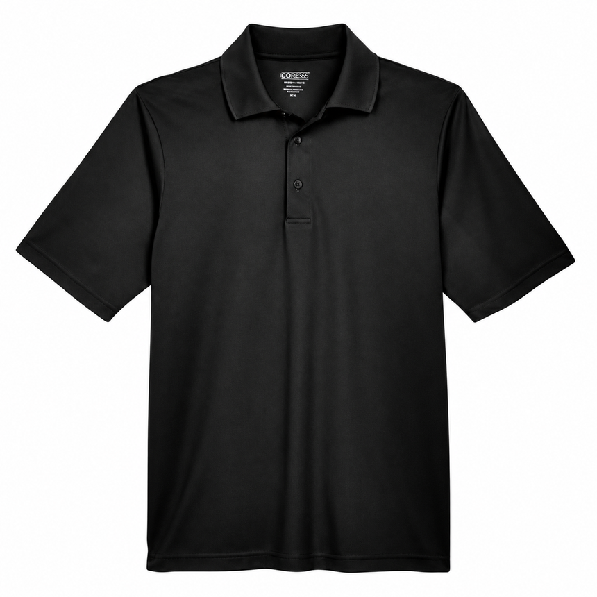 Core 365 88181 Origin Performance Piqué Polo - Black