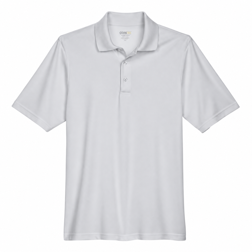 Core 365 88181 Origin Performance Piqué Polo - Platinum