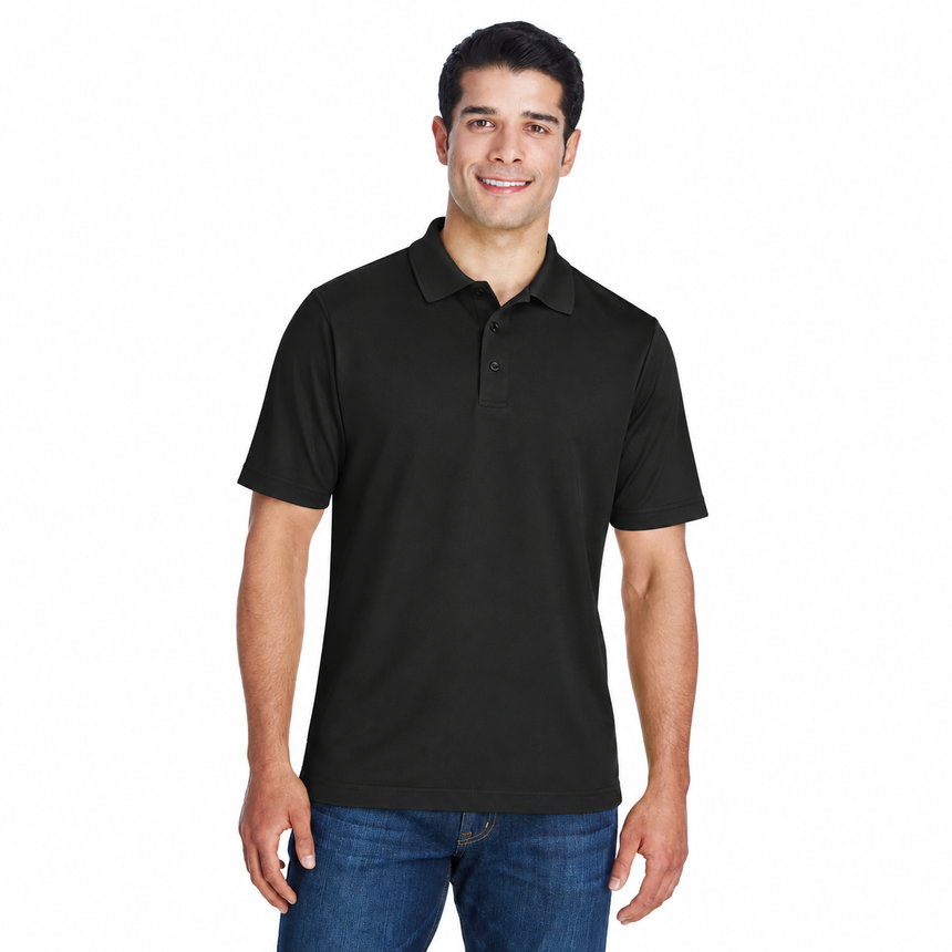 Core 365 88181 Origin Performance Piqué Polo - Black