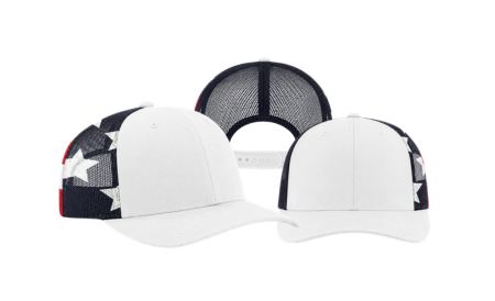 Richardson 112PM Printed Mesh Trucker Hat Cap