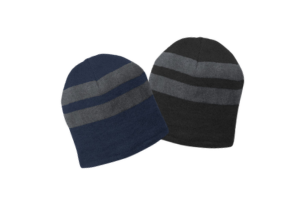 Port & Company C922 Fleece-Lined Striped Beanie