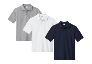 Port & Company KP1500 Ring Spun Piqué Polo